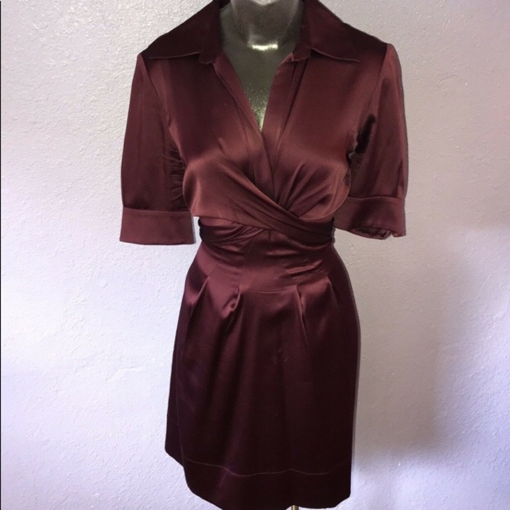 NWOT BCBGMAXAZRIA Silk Dress
